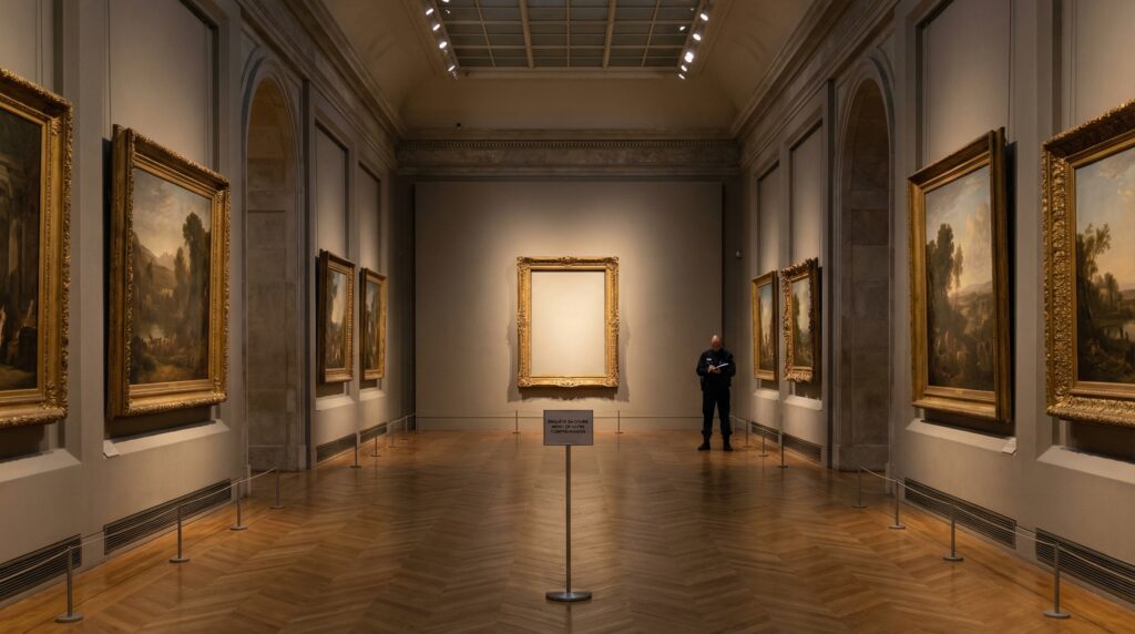 Stole a Corot painting in broad daylight and it remains missing today.