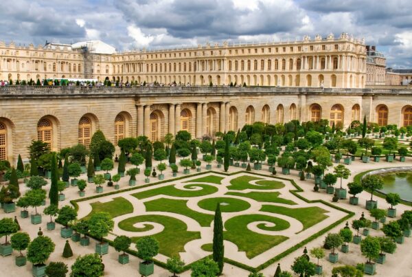 The garden of versailles